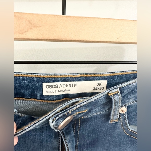ASOS Denim Women’s Skinny Jeans Size 28 - Picture 7 of 8